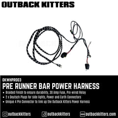 Outback Kitters Pre Runner Bar Power Harness - Outback Kitters