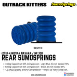 Rear SumoSprings to suit 2014+ Nissan Navara / NP300 - Outback Kitters