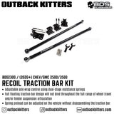 2020+ Recoil Traction Bar Kit for Chevy 2500 - Outback Kitters