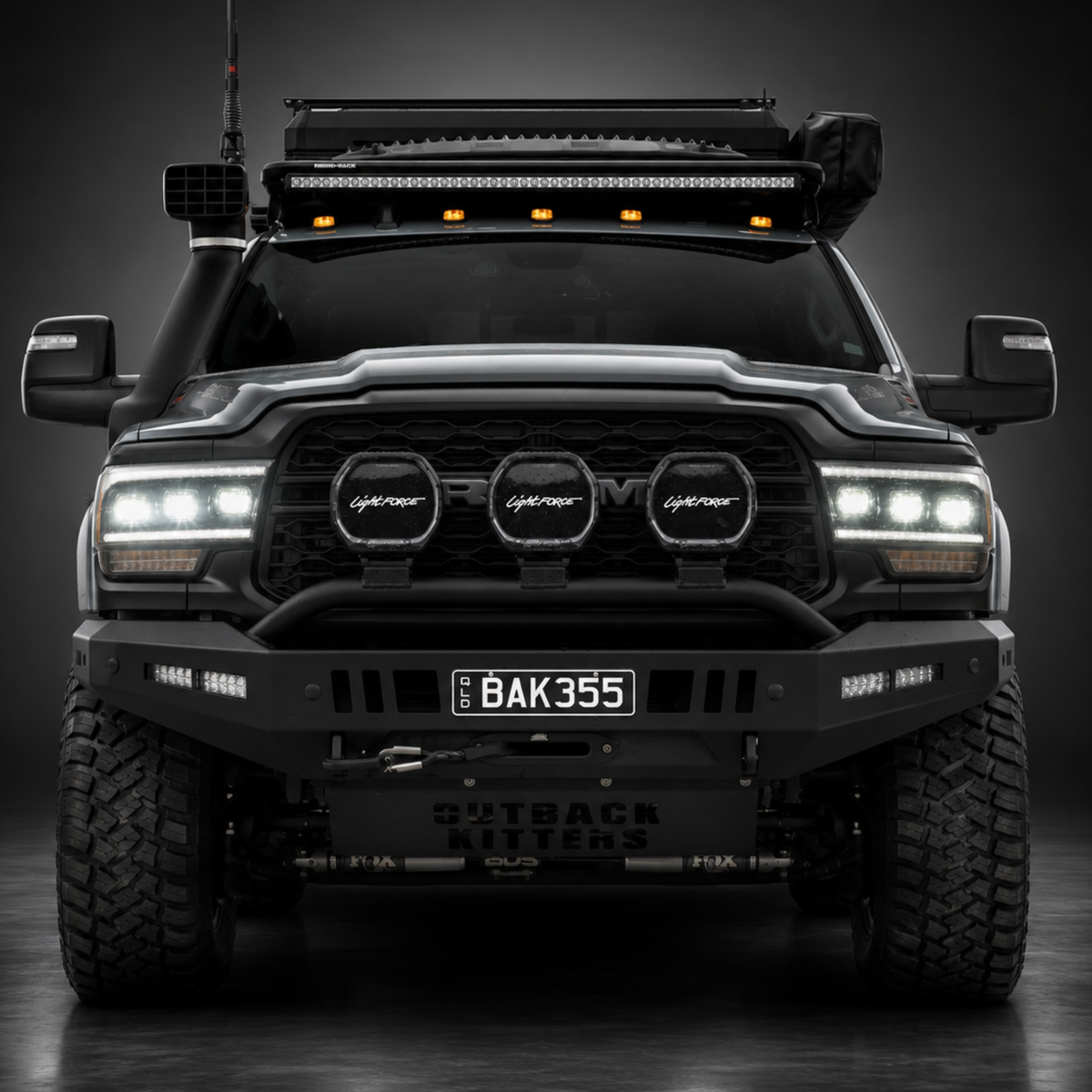 Outback Kitters Pre-Runner Bar for RAM 2500/3500 (2019-2024)