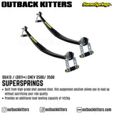 SuperSprings to suit 2011+ Chev / GMC 2500 / 3500 - Outback Kitters