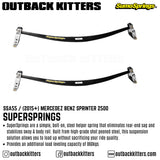 SuperSprings to suit 2016+ Mercedes-Benz Sprinter 2500 - Outback Kitters