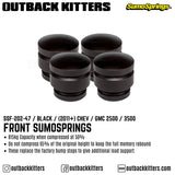 SumoSprings Front to suit 2011+ Chev/GMC 2500 - Outback Kitters