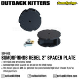 SumoSprings Rebel Spacer Plate - Outback Kitters