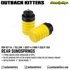 Rear SumoSprings to suit 2017+ Ford F250 - Outback Kitters