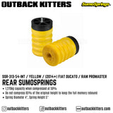 Rear SumoSprings to suit 2014+ Fiat Ducato / Ram Promaster - Outback Kitters