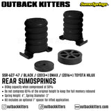 Rear SumoSprings for Isuzu Dmax 2013+/Hilux 2016+ - Outback Kitters