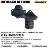 Rear SumoSprings to suit 2008+ Toyota Landcruiser 200 Series - Outback Kitters
