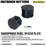 SumoSprings Rebel Spacer Plate - Outback Kitters