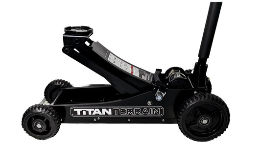 Titan Terrain 3 Tonne Hi Lift Hydraulic Trolley Jack - Outback Kitters