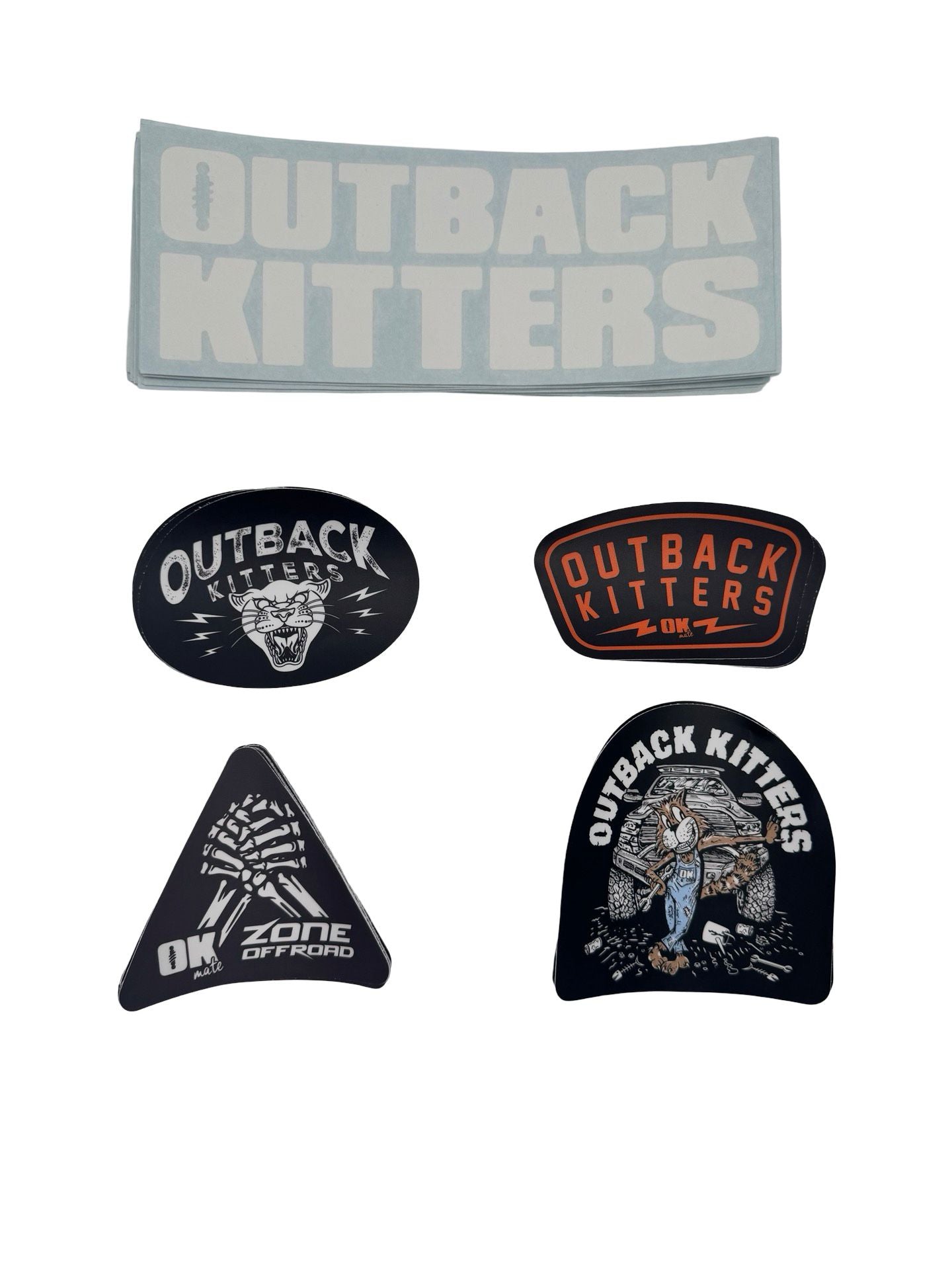 Outback Kitters Sticker Pack