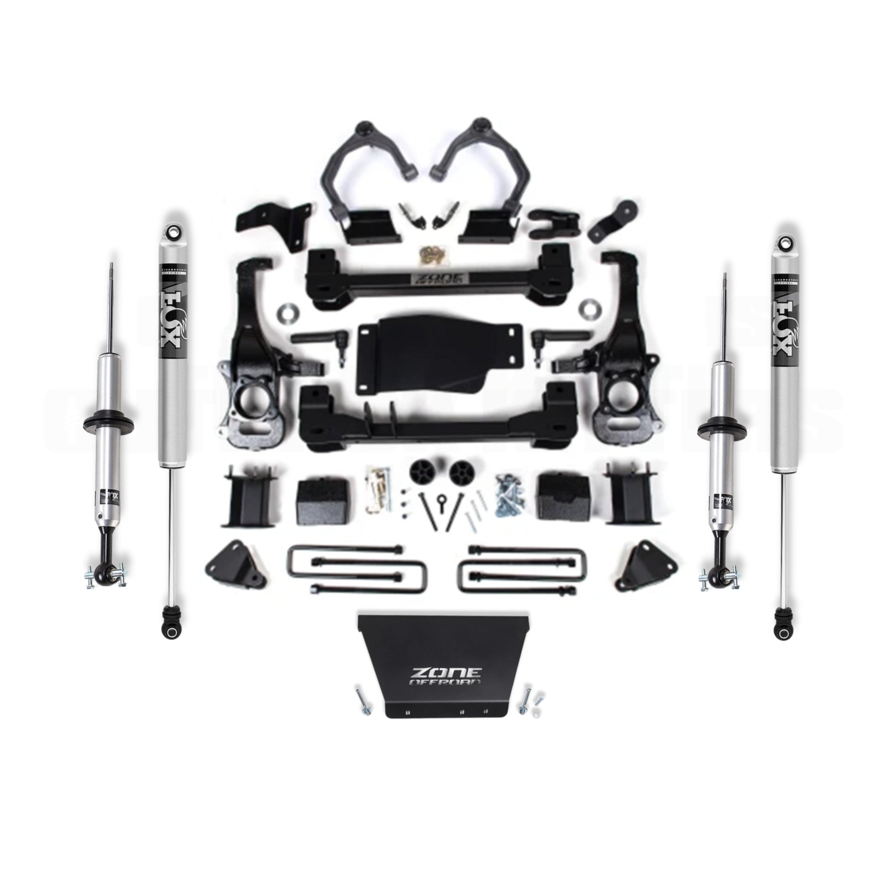 OK with Zone Offroad  4” Lift Kit for 2019+ Chev/GMC 1500