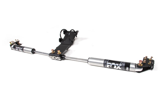 BDS Suspension 2017+ Ford F450/F550 Dual Steering Stabilizer Kit with Fox 2.0 Performance Shocks