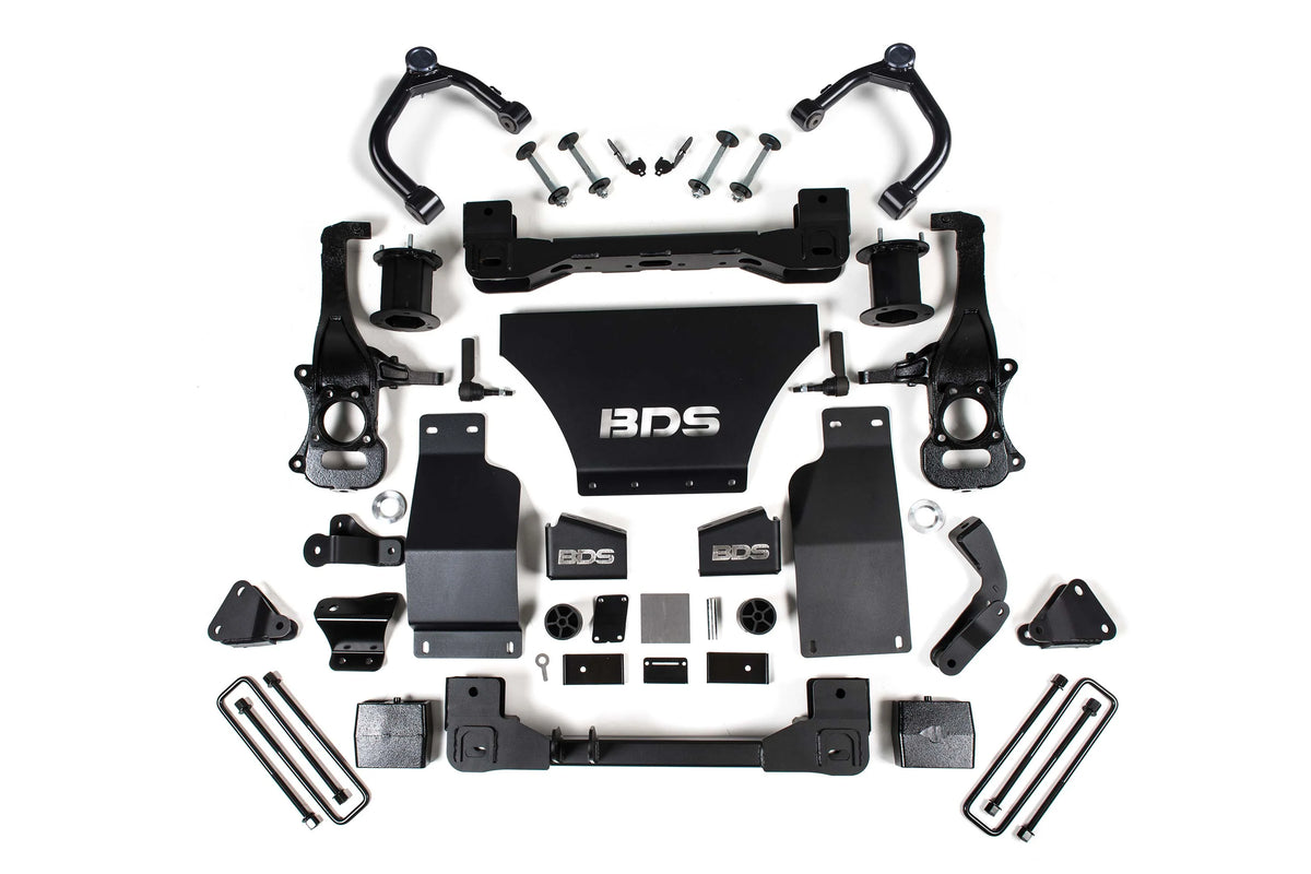 BDS Suspension 4" Lift Kit - Chevy Silverado 1500 ZR2 (22-23)