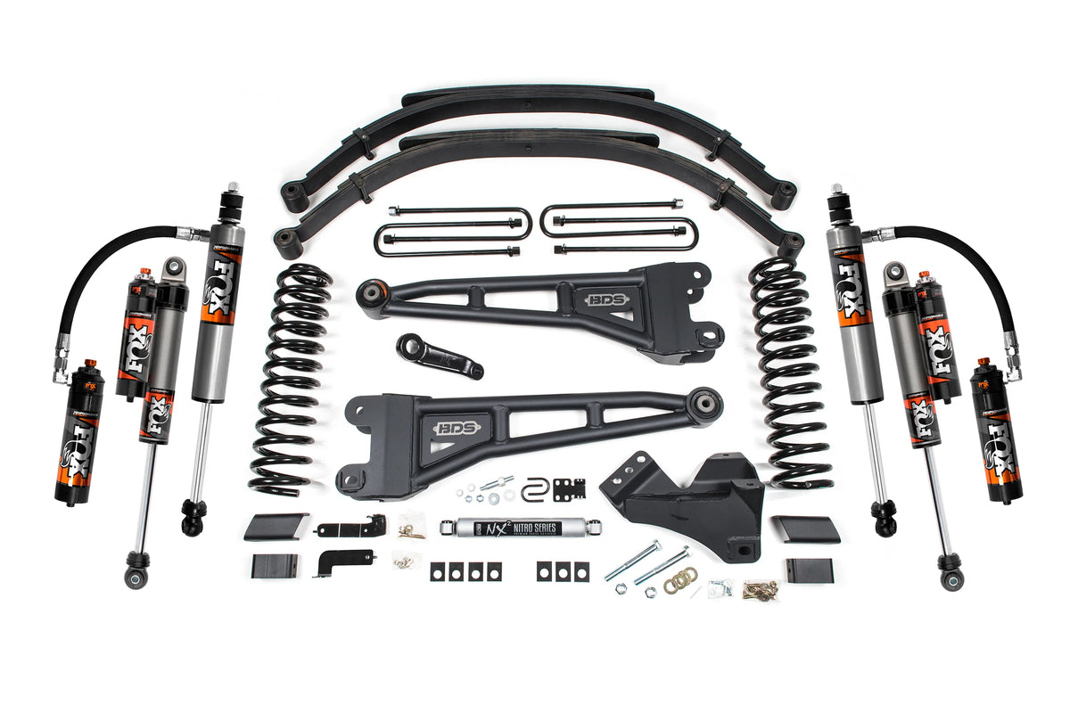 BDS Suspension 5" Lift Kit w/ Radius Arm to suit Ford F250/F350 2023-2024