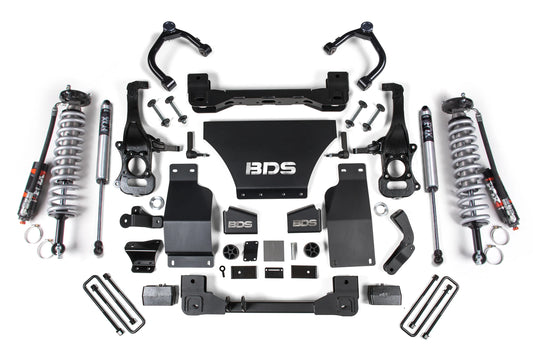 BDS Suspension 4" Lift Kit for 2019+ Chevy Silverado 1500 with Fox Shocks