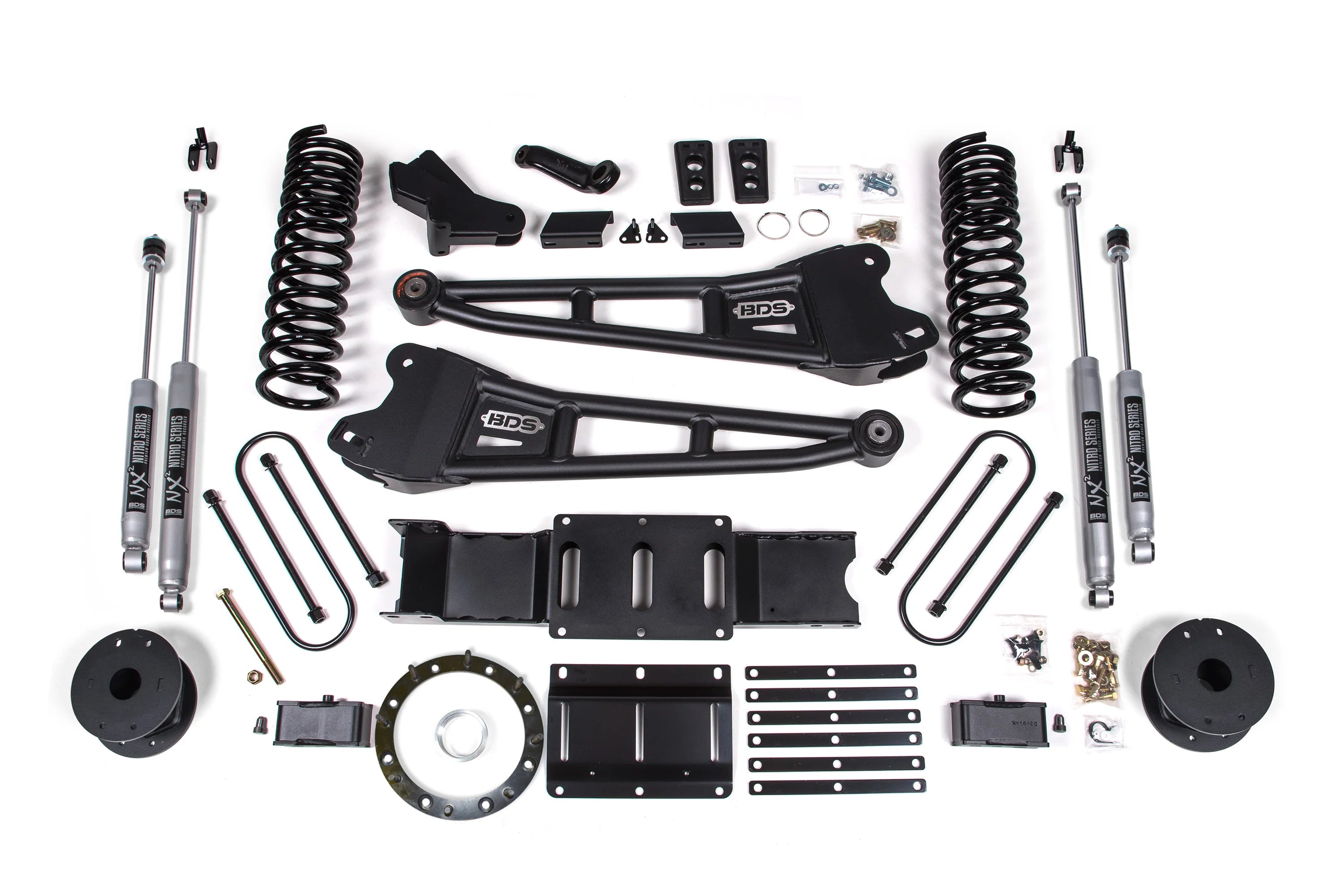 BDS Suspension 4" Lift Kit for 2019+ Ram 3500 with Fox Shocks